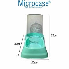 Microcase Evcil Hayvan Az Ve Yavaş Mama Yeme Kabı Küçük Boy 775ml-AL4081 Mavi