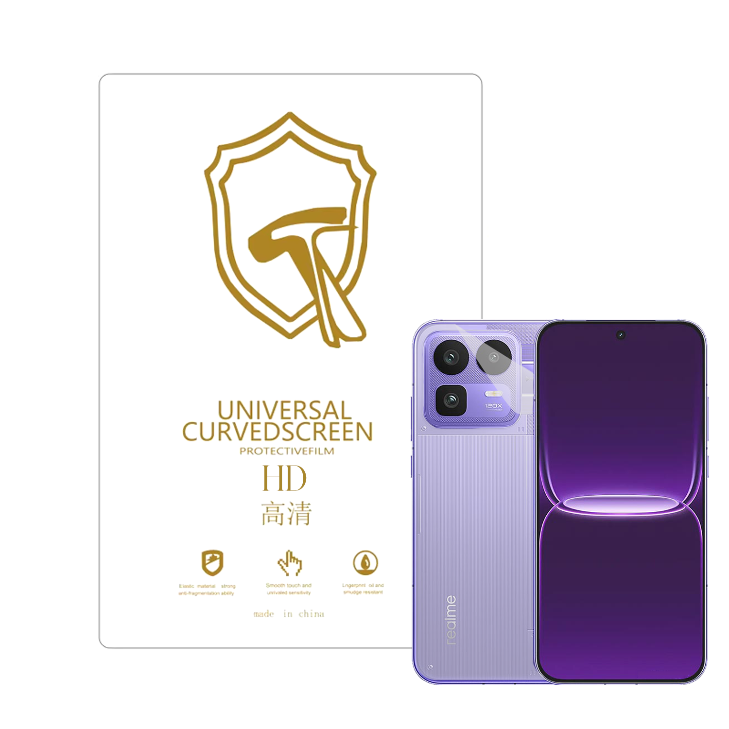 Microcase Realme Neo 8 ile Uyumlu Full Tpu Nano Arka Ekran Koruma Filmi - EKM102