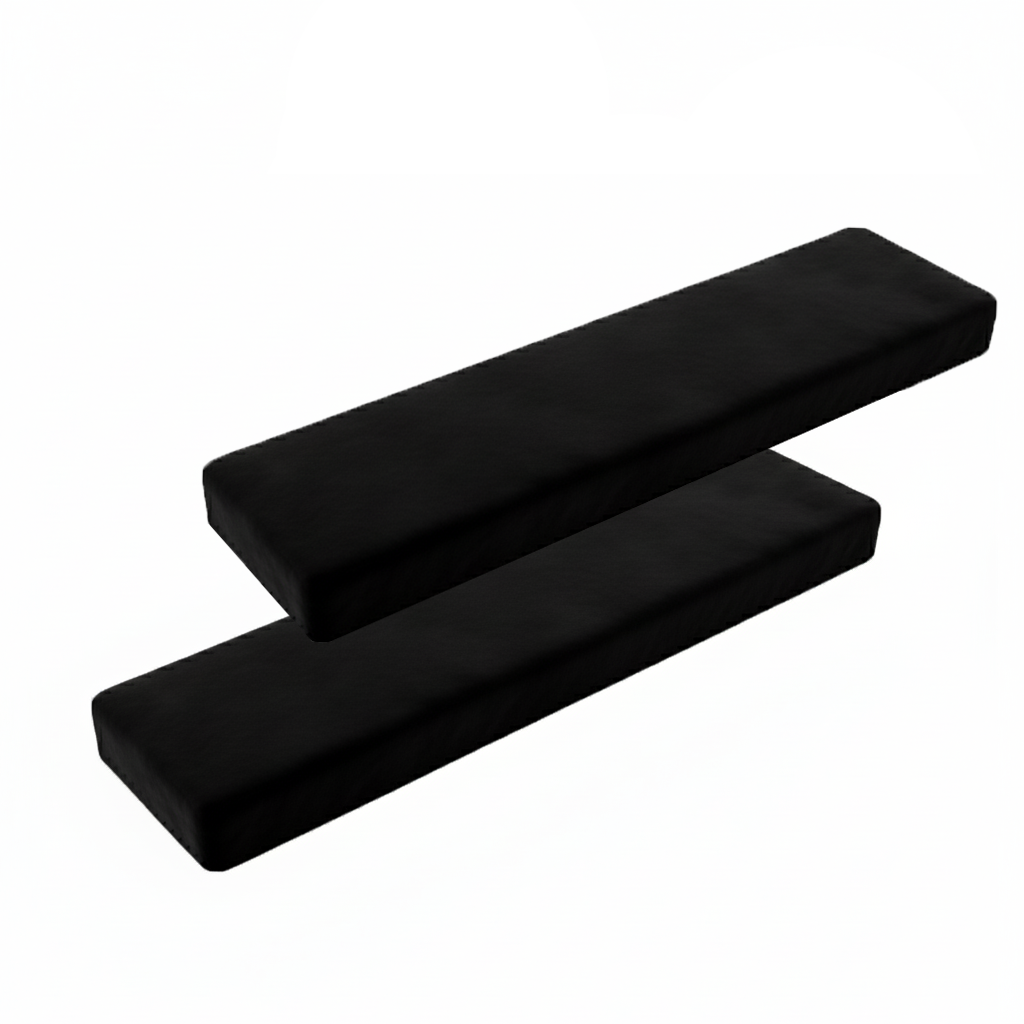 Microcase Ortopedik Klavye Bilek Destek Kaydırmaz Taban Ergonomik Klavye Önü Bilek Destek Pedi 2 Adet - AL5375