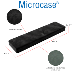 Microcase Ortopedik Klavye Bilek Destek Kaydırmaz Taban Ergonomik Klavye Önü Bilek Destek Pedi 2 Adet - AL5375