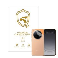Microcase Oppo Find N6 ile Uyumlu Full Tpu Nano Arka Ekran Koruma Filmi - EKM102