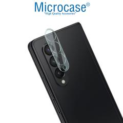 Microcase Samsung Galaxy Z Fold 3 Kamera Camı Lens Koruyucu Tempered Glass