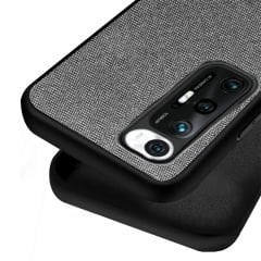 Microcase Xiaomi Redmi Note 10 Pro Fabrik Serisi Kumaş ve Deri Desen Kılıf (SEÇENEKLİ)