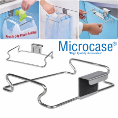 Microcase Mutfak Dolabına Monte Çok Amaçlı Çöp Poşeti Askılığı 2 ADET AL5444