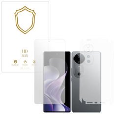 Microcase Vivo V40 ile Uyumlu Full Tpu Ön Arka ve Yan 360 Nano Koruma- EKM116