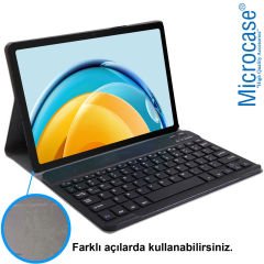 Microcase Honor Pad X9 11.5 inch Tablet Bluetooth Klavyeli Standlı Kılıf - BKK4
