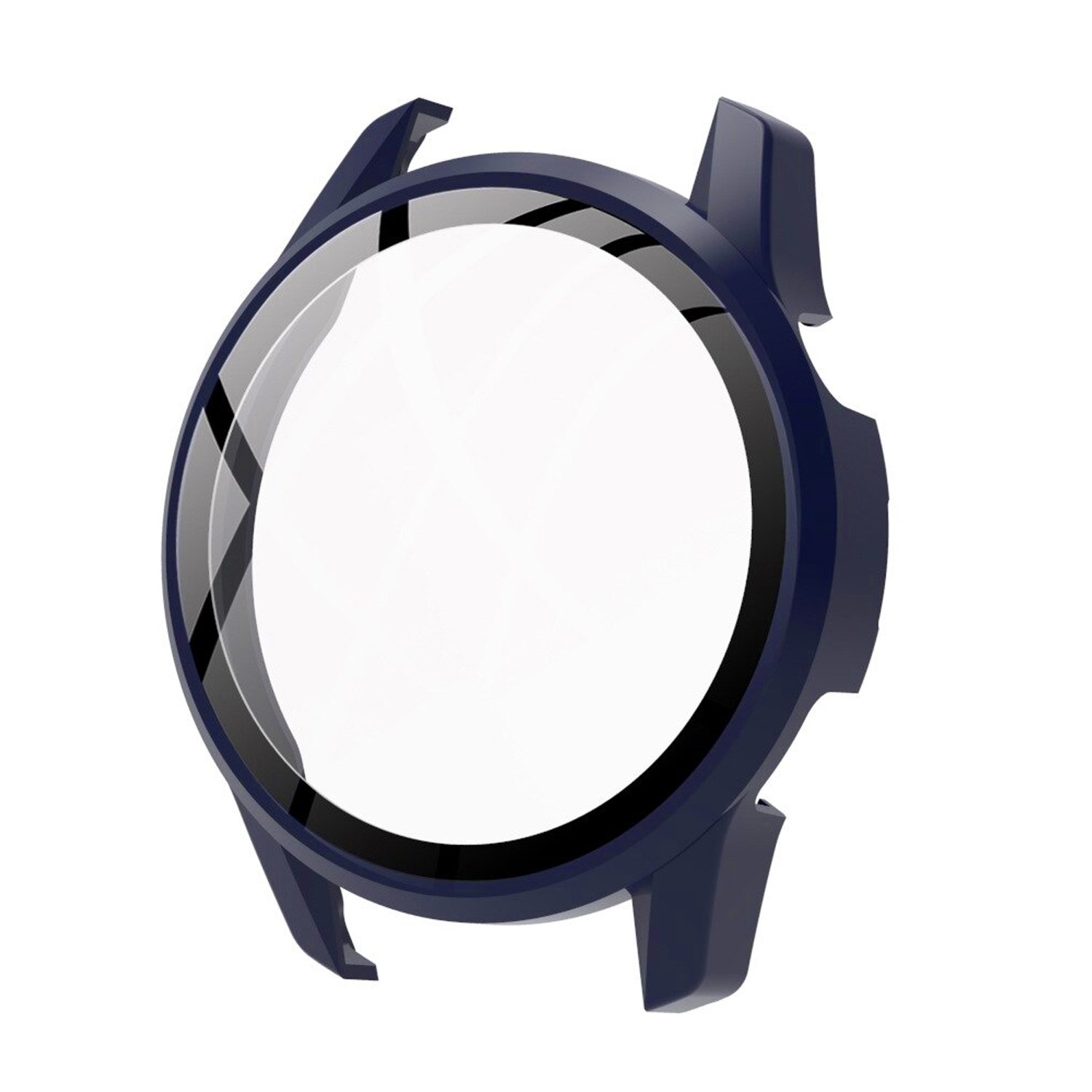 Microcase Xiaomi Watch S1 Ekran Korumalı Sert Slim Rubber Kılıf - Lacivert