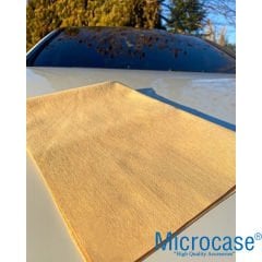 Microcase Sentetik Mikrofiber Güderi Oto Kurulama Bezi Araç Cam Kaporta Temizlik Bezi 50X70 2 ADET - AL4873
