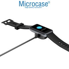 Microcase Realme Band 2 Manyetik Şarj Kablosu 100 cm Siyah - AL3127
