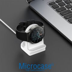Microcase Huawei Watch GT Cyber için 2in1 SET Manyetik Şarj Aygıtlı Silikon Şarj Standı - AL3555