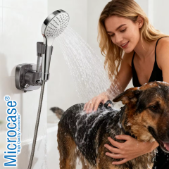 Microcase Vakumla Yapışan Duş Başlığı Tutucu Duş Askısı 2 ADET AL5445