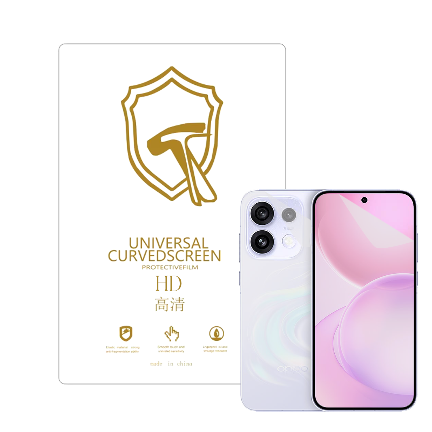 Microcase Oppo Reno 16 ile Uyumlu Full Tpu Ön Arka Nano Koruma- EKM103