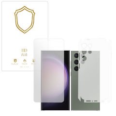 Microcase Samsung Galaxy S24 Ultra  ile Uyumlu Full Tpu Ön Arka ve Yan 360 Nano Koruma- EKM116