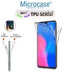 Microcase Xiaomi Redmi Note 8 360 Tpu Serisi Ön Arka Full Cover Şeffaf Kılıf