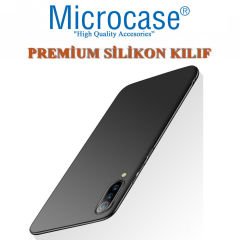 Xiaomi Mi 9 SE Premium Matte Silikon Kılıf + Tam Kaplayan Cam