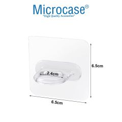 Microcase Yapışkanlı  Yüzük Stili Eşya Tutucu Banyo ,Mutfak vb. Ürün Askılığı -AL4759 4 Adet