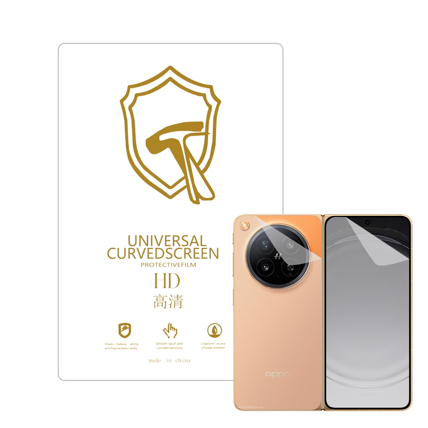 Microcase Oppo Find N6 ile Uyumlu Full Tpu Ön Arka Nano Koruma- EKM103