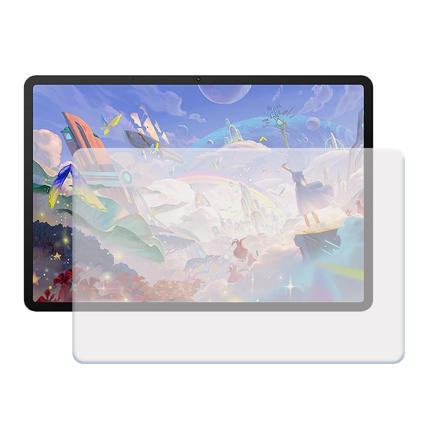 Microcase Huawei Matepad 11.5 S 2025 Tablet ile Uyumlu Tempered Glass Cam Koruma - AL8101