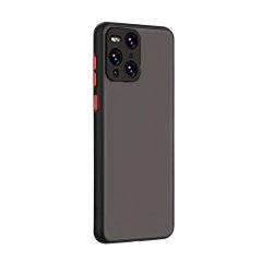 Microcase Oppo Find X3 Pro London Serisi Darbeye Dayanıklı Kılıf - Buzlu Siyah