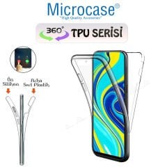 Microcase Xiaomi Redmi Note 9 360 Tpu Serisi Ön Arka Full Cover Şeffaf Kılıf