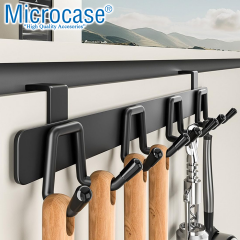Microcase Kapı Arkası Çok Amaçlı Elbise Çanta Vb Metal Eşya Askılığı AL5446