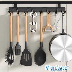 Microcase Kapı Arkası Çok Amaçlı Elbise Çanta Vb Metal Eşya Askılığı AL5446