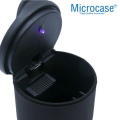 Microcase Oto Araç İçi Led Işıklı Kapaklı Küllük - AL4879