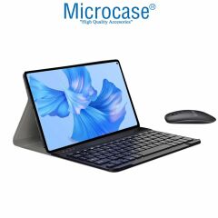 Microcase Honor Pad X9 11.5 inch Tablet Bluetooth Klavye ve Mouse + Standlı Kılıf - BKK6