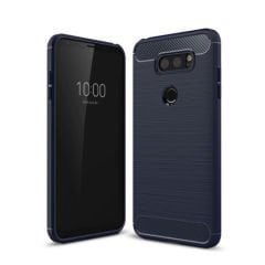 LG V30 - V30 Plus - Brushed Carbon Fiber Silikon Kılıf
