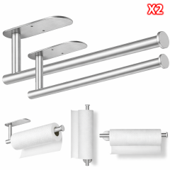 Microcase Çok Amaçlı Mutfak Banyo Tuvalet Paslanmaz Çelik Kağıt Havluluk 2 ADET AL5447