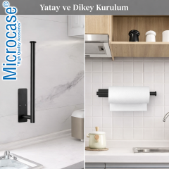 Microcase Çok Amaçlı Mutfak Banyo Tuvalet Paslanmaz Çelik Kağıt Havluluk 2 ADET AL5447