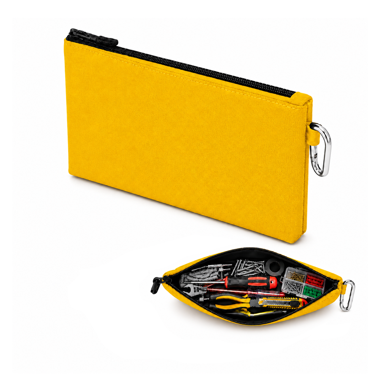 Microcase Çok Amaçlı Mini Hırdavat Çantası Vida Pense Bant Kontrol Kalemi Tornavida VB için Çanta 20X12X3 CM AL5635