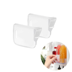 Microcase Sert Plastik Buzdolabı Bölüm Düzenleyici Ayracı Buzdolabı Organizatörü-AL5272 2 Adet