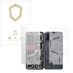 Microcase Nothing Phone 2  ile Uyumlu Full Tpu Ön Arka ve Yan 360 Nano Koruma- EKM116