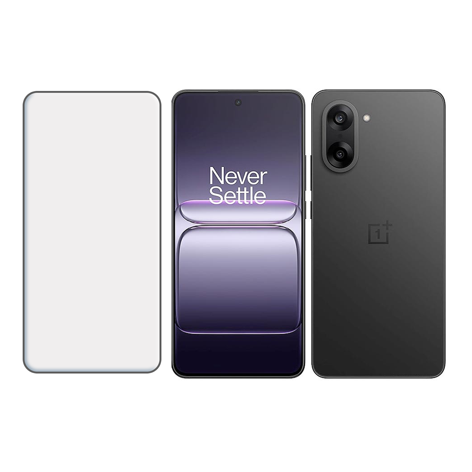 Microcase OnePlus Nord CE 5 Tam Kaplayan Çerçeveli Tempered Ekran Koruyucu -AL3276