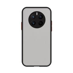 Microcase Huawei Mate 50 Pro London Serisi Darbeye Dayanıklı Kılıf - Siyah AL3415
