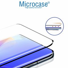 Microcase Huawei Nova 11 pro için 3D Curved Tam Kaplayan Kavisli Tempered Cam Ekran Koruyucu - AL3282