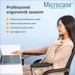 Microcase Döner ve Katlanabilir Tasarım Masaya Monte Kol Dayama Standı AL5449