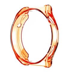 Microcase Huawei GT3 Pro 46 mm Önü Açık Tasarım Silikon Kılıf - Turuncu