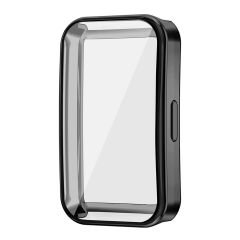 Microcase Huawei Band 8 Önü Kapalı Silikon Kılıf - AL3173 Gold