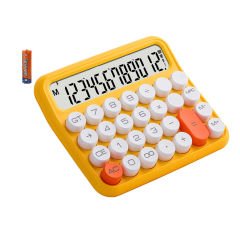 Microcase Mekanik Klavye Görünümlü LCD Ekran 27 Tuş Renkli Hesap Makinesi AL4583