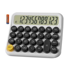 Microcase Mekanik Klavye Görünümlü LCD Ekran 27 Tuş Renkli Hesap Makinesi AL4583