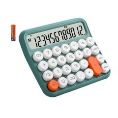 Microcase Mekanik Klavye Görünümlü LCD Ekran 27 Tuş Renkli Hesap Makinesi AL4583