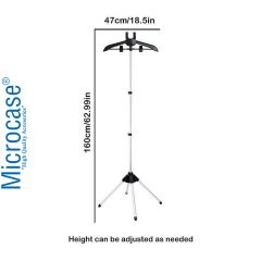 Microcase Ayarlanabilir Yükseklikli Buharlı Ütüleme Standı AL5450