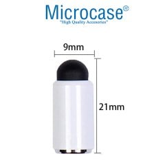 Microcase Apple Pencil için 2in1 Şarj kapağı ve Dokunmatik kalem AL2539
