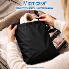 Microcase Su Geçirmez İpli Ayakkabı Eşya Düzenleyici Seyahat Çantası Hurç 50 X 40 CM 5 ADET AL5505