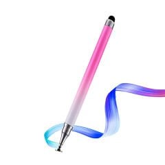 Microcase Universal Telefon  Tablet için   2in1 Disk Uçlu Stylus Dokunmatik  Çizim Kalemi-AL4765