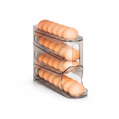 Microcase ABS Plastik Dolapiçi Yuvarlanır Tip Yumurta Organizer ve Standı AL5452