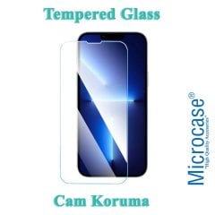 Microcase iPhone 13 Tempered Glass Cam Ekran Koruyucu