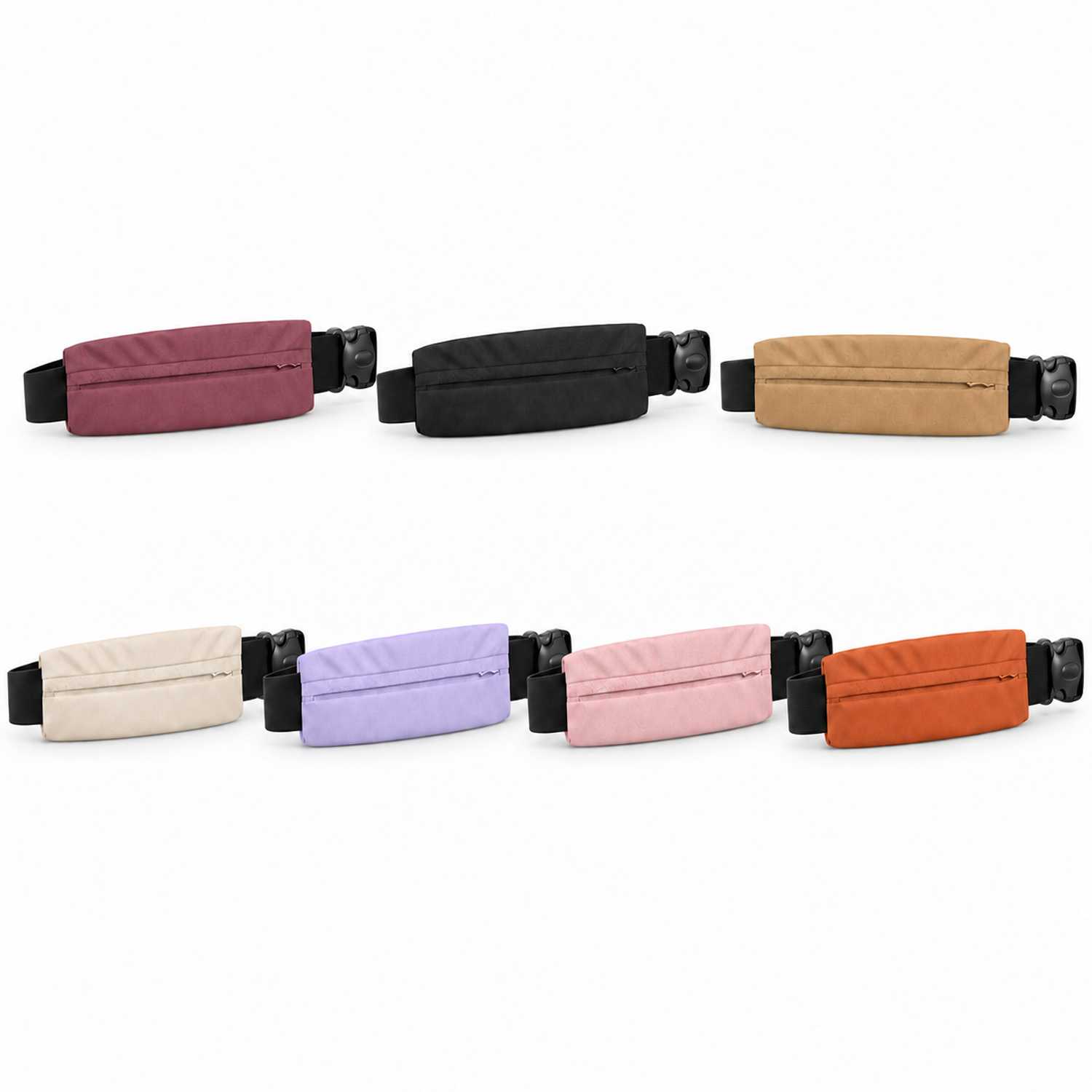 Microcase Gizli Fermuarlı Ayarlanabilir Kemerli Bel ve Omuz Çapraz Spor Koşu Çantası 25 x 6 CM AL5685